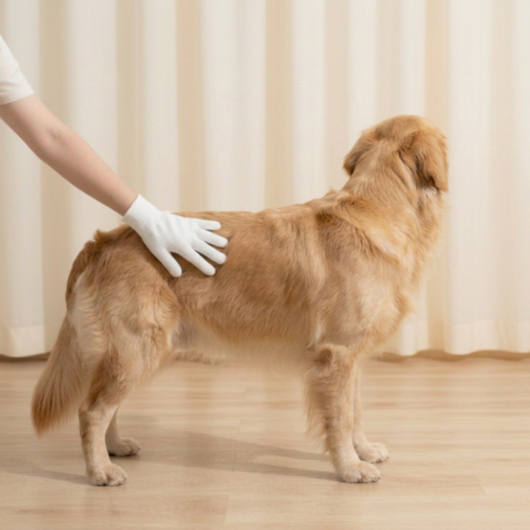 Hypoallergenic Pet Cleaning Gloves for Cats & Dogs